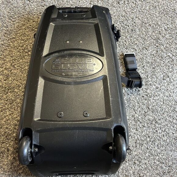 Club Glove Cordura Bag Wheeled Carry On Luggage Bag 24” Black Travel - Picture 4 of 9